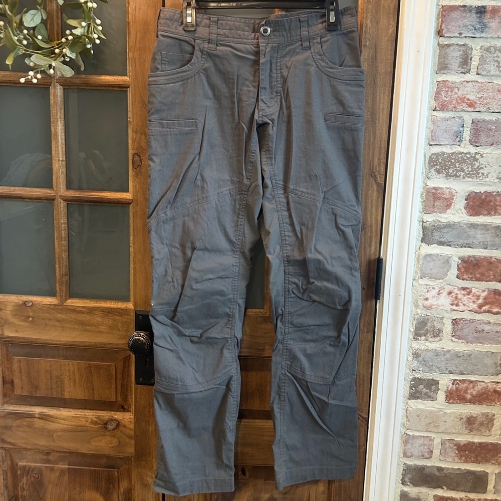 Kryptek Bushman Pant Mens 30 Regular Gray Tactical Cargo Outdoor Stretch Pants